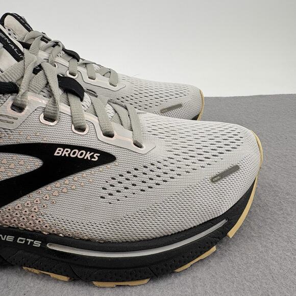 Brooks Adrenaline GTS 22 Womens 8 Shoes Gray Sneaker Running 1203531B035 - Picture 9 of 16